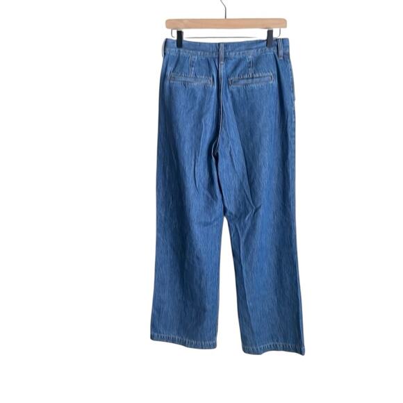 Madewell The Harlow Wide-Leg Baggy Straight Jean in Fairson Wash - Picture 3 of 16